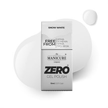 The Manicure Company Zero Gel Polish 10ml - Snow White