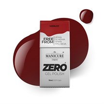 The Manicure Company Zero Gel Polish 10ml - Merlot