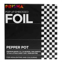 Agenda Prisma Pop Up Foil (127 x 273mm) - Pepper Pot 500 Sheets