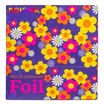 Agenda Prisma Pop Up Foil (127 x 273mm) - Flower Power 500 Sheets