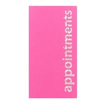 Agenda Appointment Book (3 Assistant) - Pink