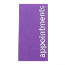 Agenda Appointment Book (3 Assistant) - Purple