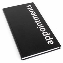Agenda Appointment Book (3 Assistant) - Black