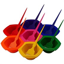 Agenda Prisma Rainbow Tint Brushes 7pc Set