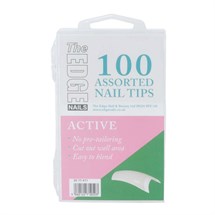 The Edge Active Tips Assorted - 100 Assorted