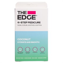 The Edge 4 Step Pedicure Pack - Coconut
