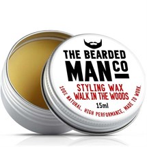 The Bearded Man Moustache Wax 15g - Walk In The Woods
