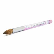 Glitterbels Pinched Pastel Glitter Acrylic Brush - Size 14