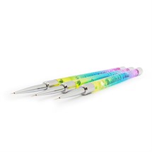 Glitterbels Rainbow Fine Detailer Brush Set - 3 Brush Set
