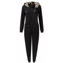 Bronzie Chelsea Jumpsuit Leopard - Size 8-12
