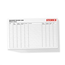 Sterex Electrolysis Record Cards Pk25