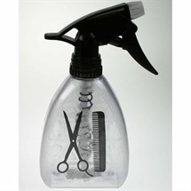 Comby Spray Bottle 360ml - Scissor & Comb Design