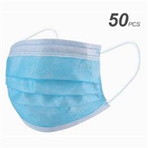 Disposable 3 PLY Face Masks (Pack 50)