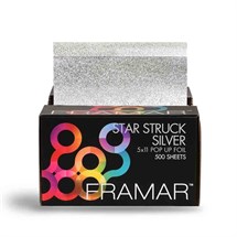 Framar 5x11 Silver Star Struck Pop Up Foil - 500 Sheets