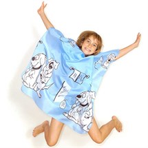 Hair Tools Childrens Doggy Gown - Blue