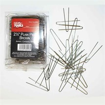 Hair Tools Pins Pk500 - 2.5 inch Plain Black