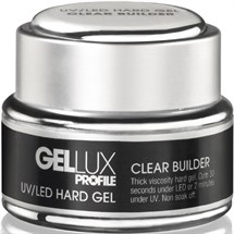 Salon System Gellux UV/LED Hard Gel 15ml - Clear Builder