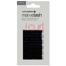 Salon System Marvelash Extra Volume Silky Lash - Black Assorted