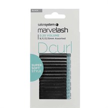 Salon System Marvelash Lash Extensions D Curl 0.20 (Volume) - Assorted (9,11,13, 15mm)