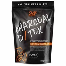 Hive Charcoal D/Tox Hot Film Wax Pellets 500g