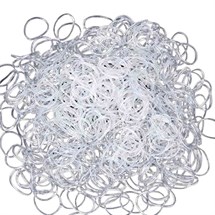 Head-Gear Clear Elastic Hair Bands (500)