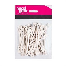 Head-Gear Perm Rod Rubbers Pk50 - Flat / Short