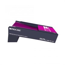 Procare Embossed Pink Superwide Pre-Cut Foil Sheets 130mm x 300mm - 500 sheets