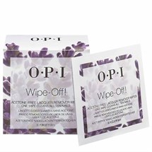 OPI Wipe-Off Acetone Free Lacquer Remover Wipes
