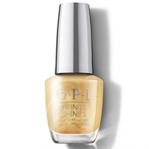 OPI Infinite Shine 15ml - Shine Bright - This Gold Sleighs Me