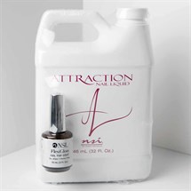 NSI Attraction Nail Liquid 946ml And Flexigloss Top Coat 15ml