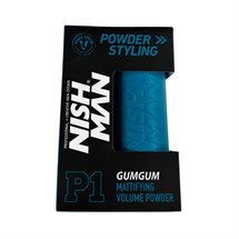 Nishman Hair Styling Mattifying Volume Powder Wax 20g - P1 Gumgum