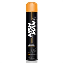 Nishman Ultra Strong Hold Hair Spray 400ml - 05