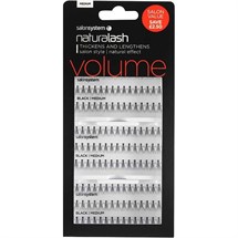 Salon System Naturalash Individual Lashes Flare Black Salon Value Pack - Medium (Volume)