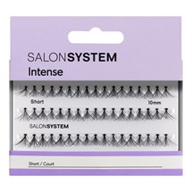 Salon System Naturalash Individual Lashes Flare Black - Short Extra Volume (Intense)