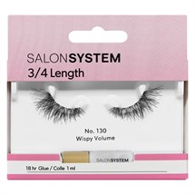 Salon System Strip Lash 3/4 Length - 130 Wispy Volume
