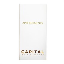 Beauty Appointment Book 8am to 9.45pm 3 Assistant