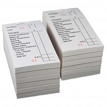 Beauty Therapist Bill Check Pads Pk12