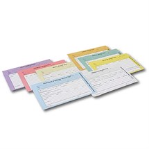 Beauty Record Cards Pk100