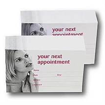 Salon Appointment Cards Pk200