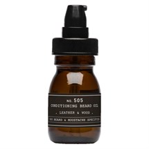 Depot 505 Conditioning Beard Oil 30ml - Leather & Wood