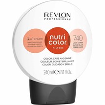 Revlon Nutri Color Filters Cream 240ml - 740 Light Copper