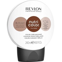 Revlon Nutri Color Filters Cream 240ml - 524 Copper Pearl Brown