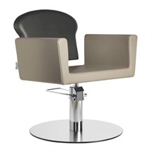 Luca Rossini Giulietta Chair [lockable, hydraulic pump] + Disc Base