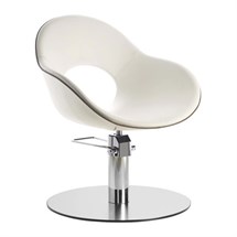 Luca Rossini Emilia Chair [lockable, hydraulic pump] + Disc Base
