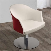 Salon Ambience Margot Styling Chair + Lockable Pump-Disc Base
