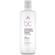 Schwarzkopf BC Clean Balance Deep Cleansing Shampoo - 1000ml