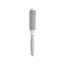 Olivia Garden Expert Blowout Speed Wavy Bristles White & Grey 25mm