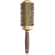 Olivia Garden Expert Blowout Speed Wavy Bristles Gold & Brown 55mm