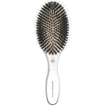 Olivia Garden Expert Care Oval Boar & Nylon Bristles Silver