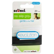 Scunci 2mm Silicone Elastics 20pk